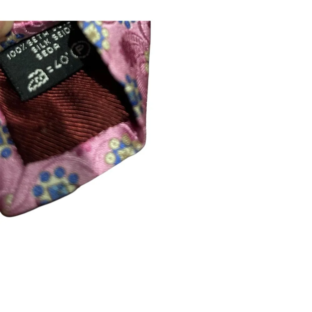 Ermenegildo Zegna Silk Tie In Pink Luxury‎ Neckwear